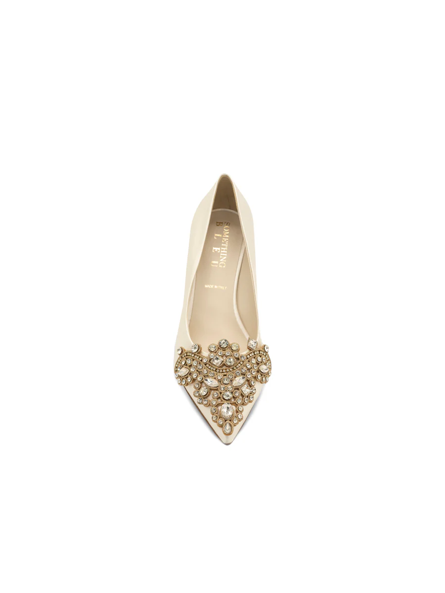 Sabrina Embellished Kitten Heel - Image 4